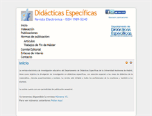 Tablet Screenshot of didacticasespecificas.com